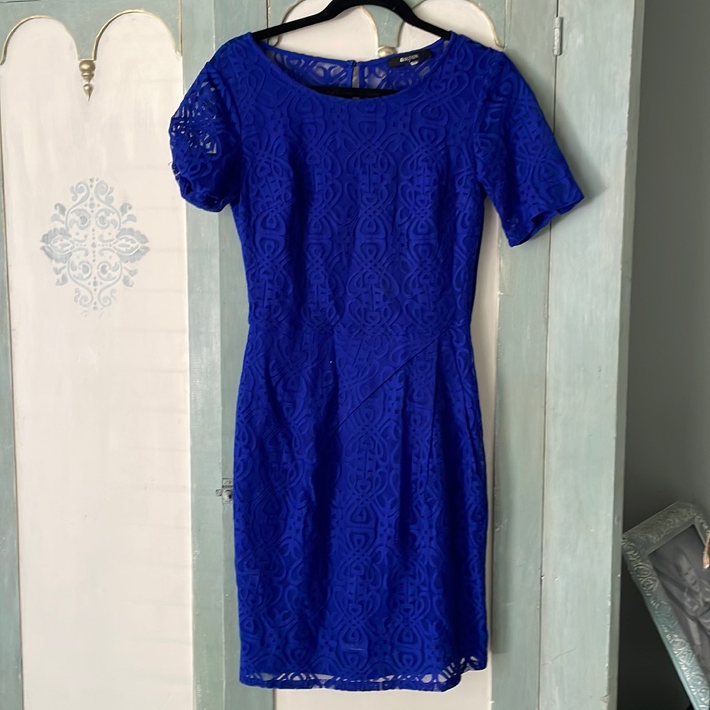 Very pretty blue lace dress size xs